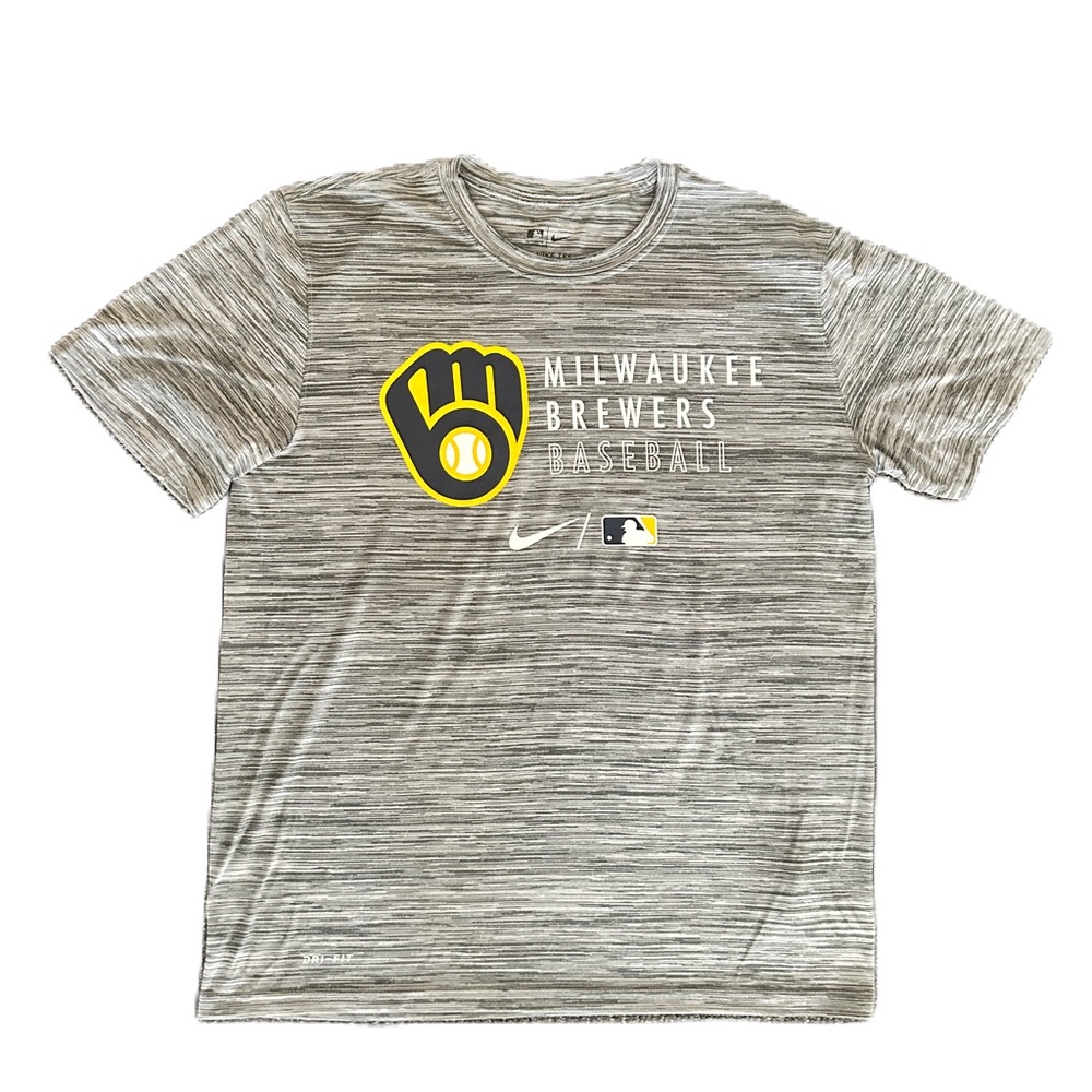 Nike Dri-FIT Velocity Practice (MLB Milwaukee Brewers) | Mens Size L - Picture 2 of 9
